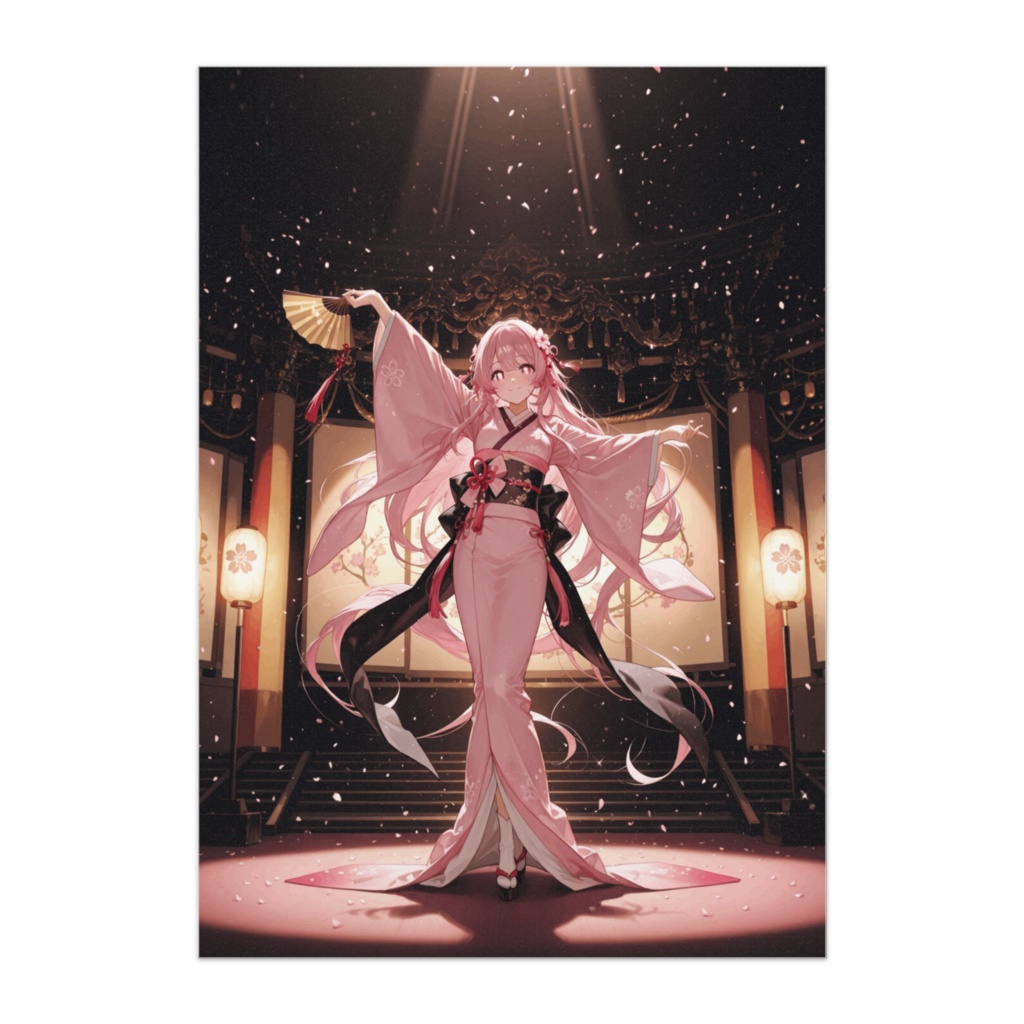舞妓オーディション ― 桜舞う舞台(桜の舞妓)
