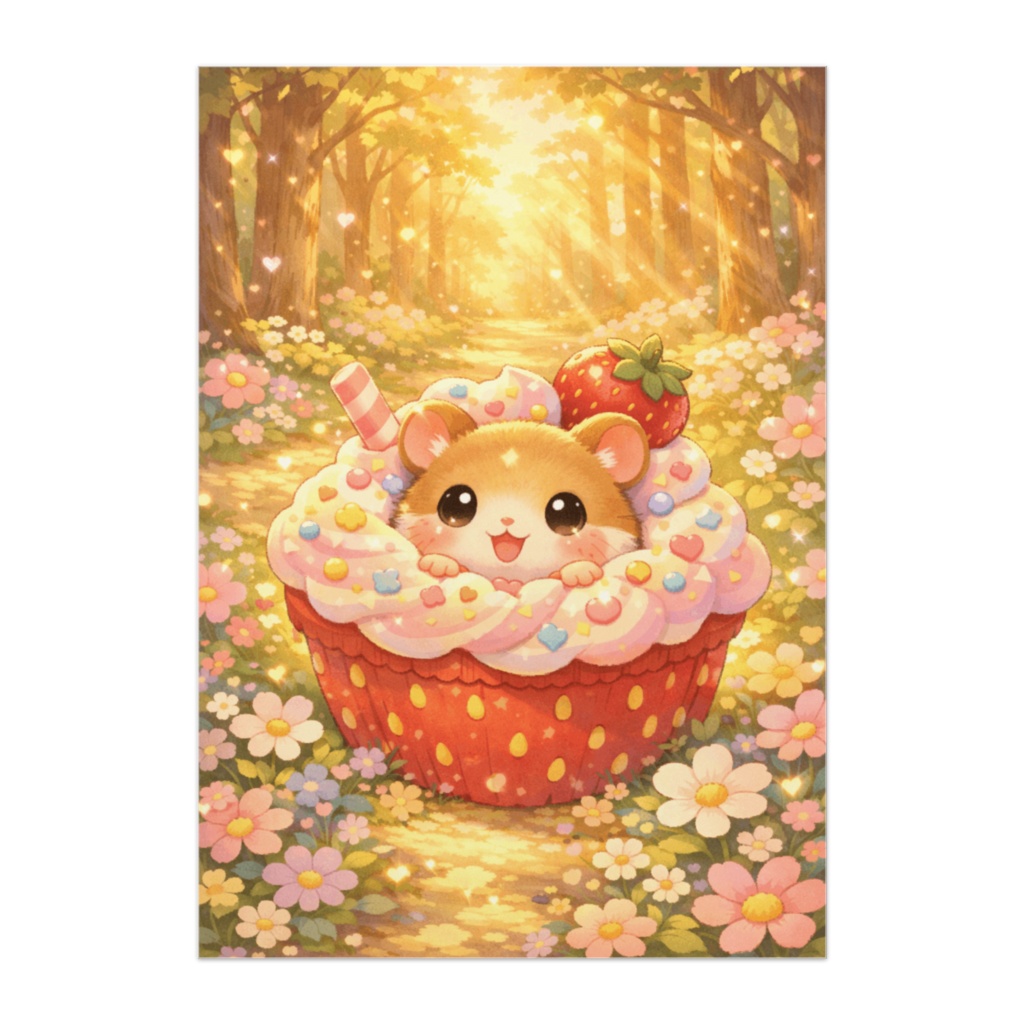 カップケーキハムスター