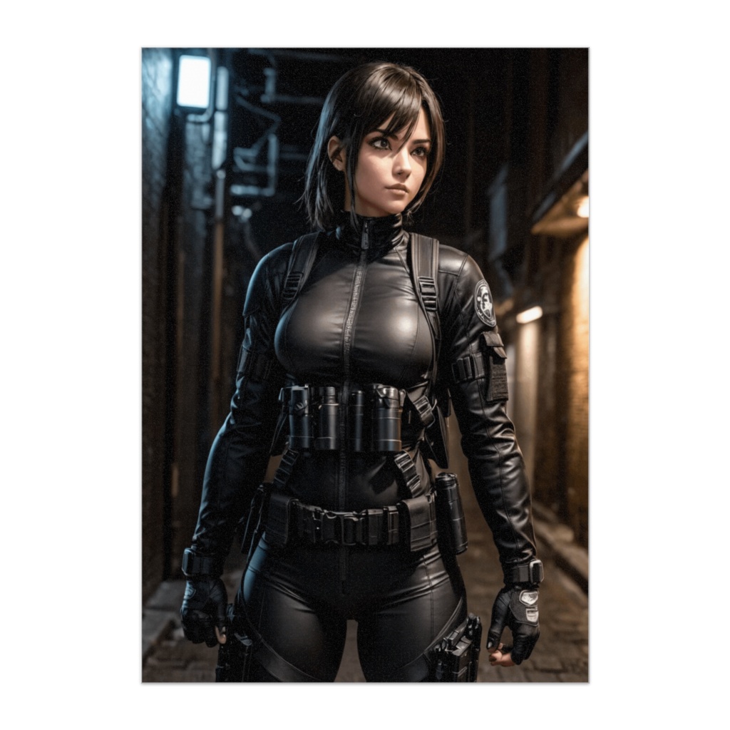 夜の任務｜無音の一歩