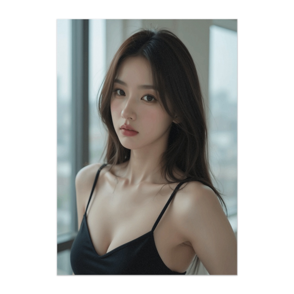 静かな視線と大人の余韻