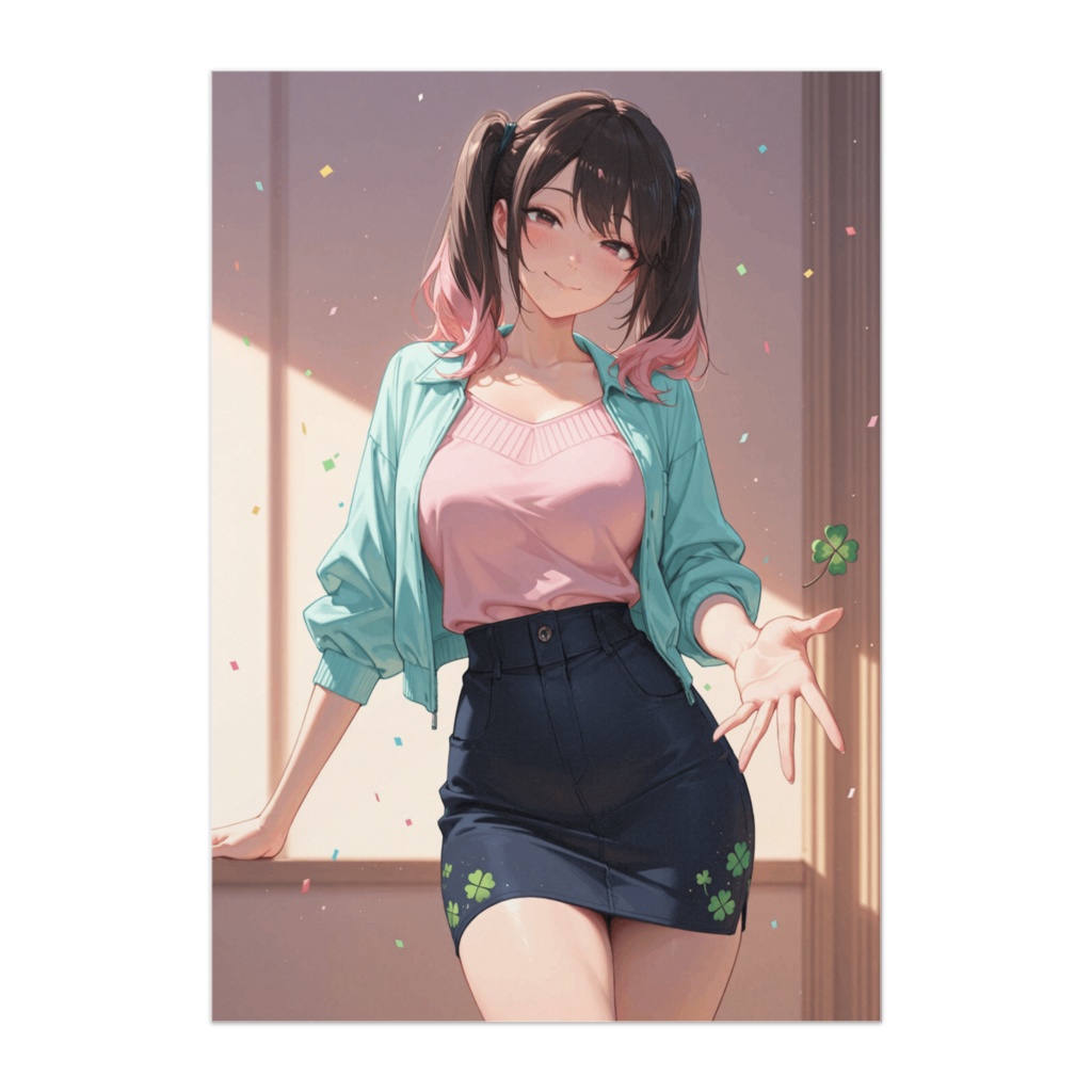 優しく微笑む彼女と午後のひととき