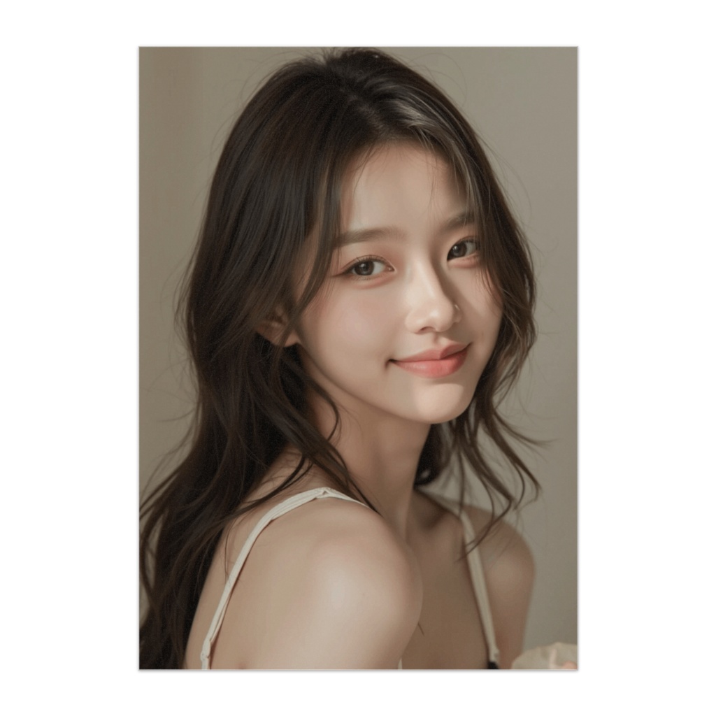 やわらかな微笑み