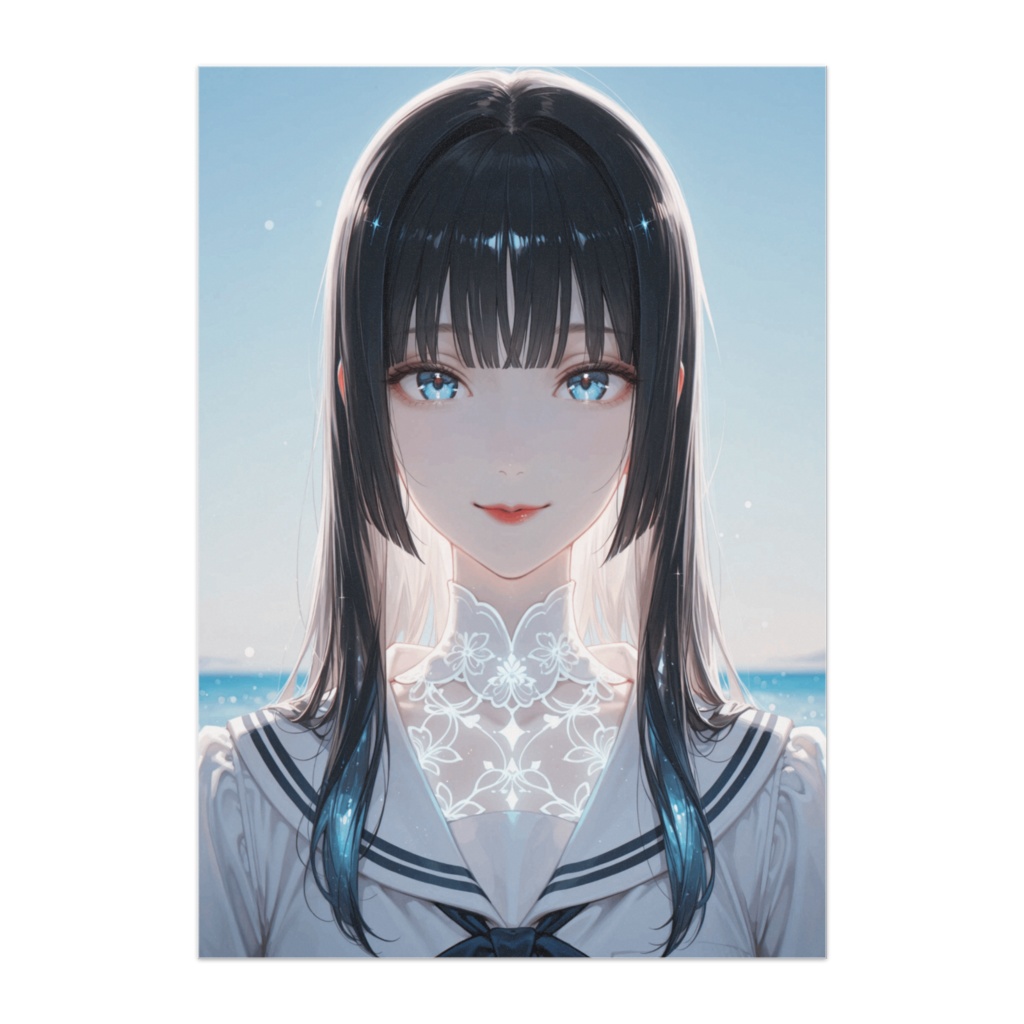 夏の海と透明なまなざし