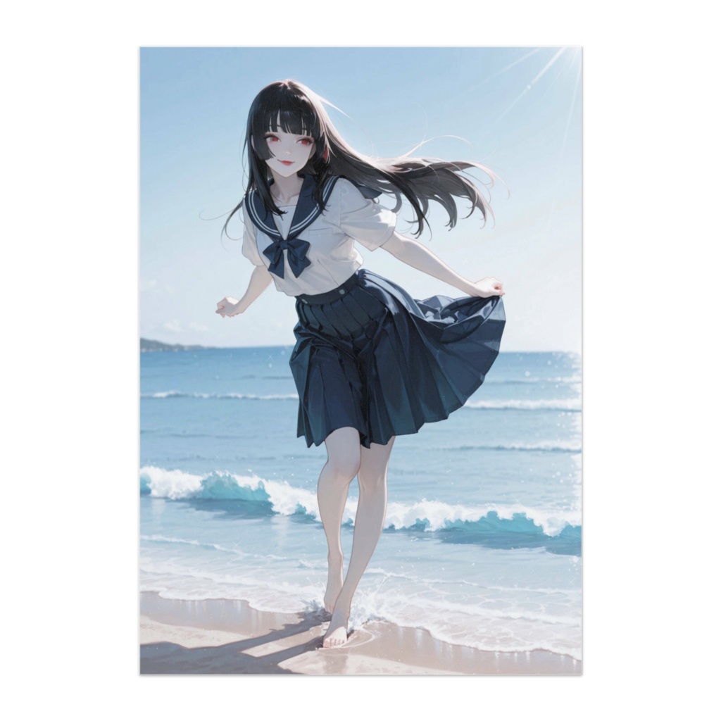 波打ち際のきらめきステップ