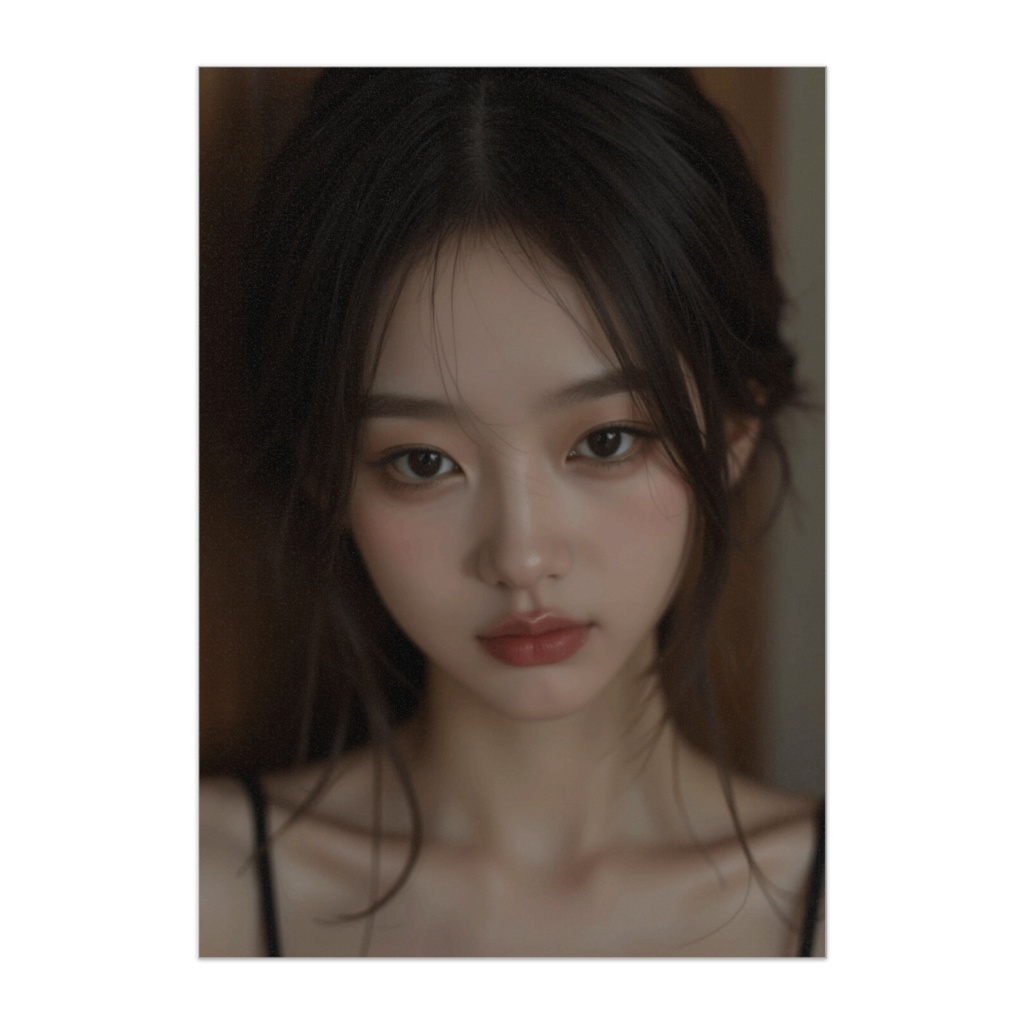 静かなまなざしと透明感のポートレート