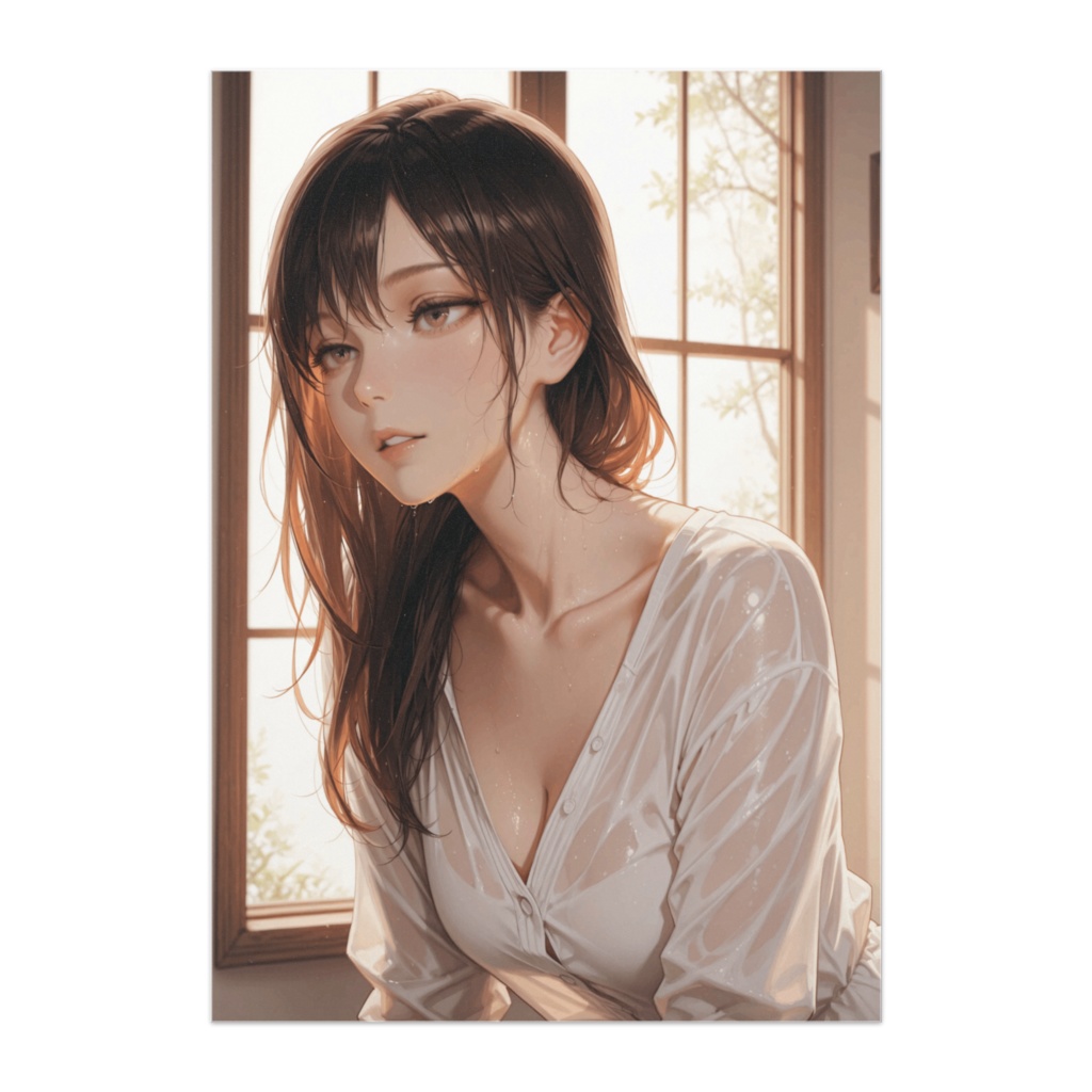 窓辺に溶ける光