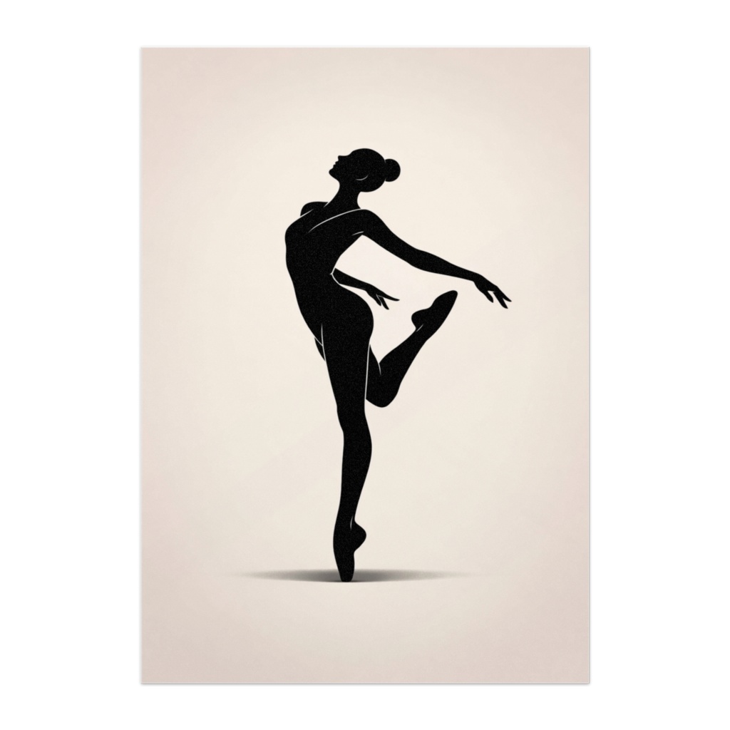 しなやかな動き – アチチュード・バレーポーズ