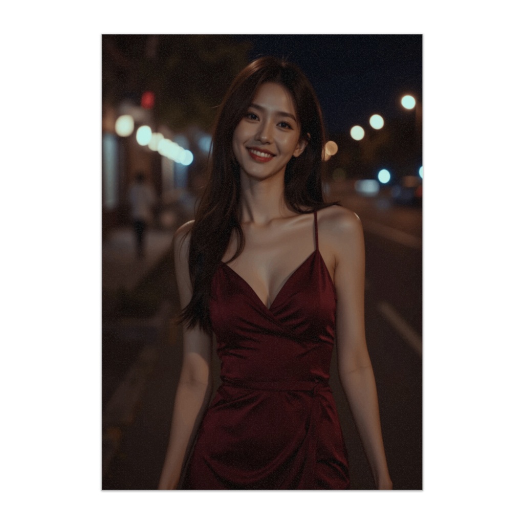 夜の待ち合わせ、君に会えた瞬間