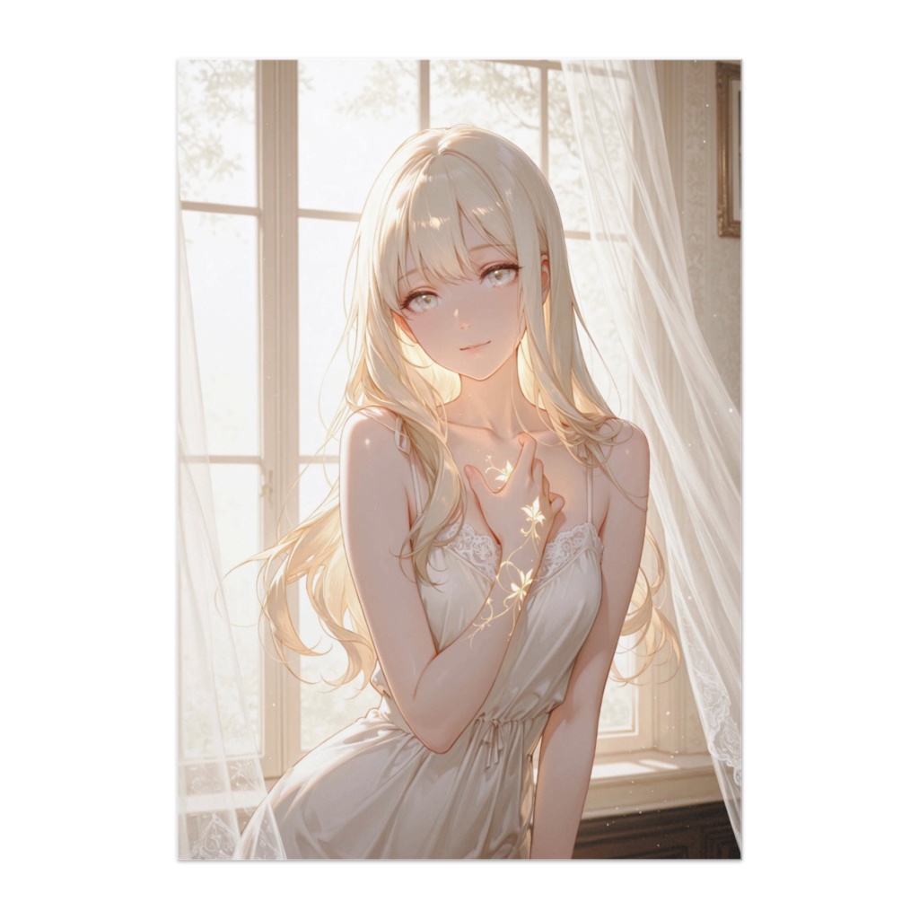 想いを胸に ― 光に包まれる透明感ポートレート