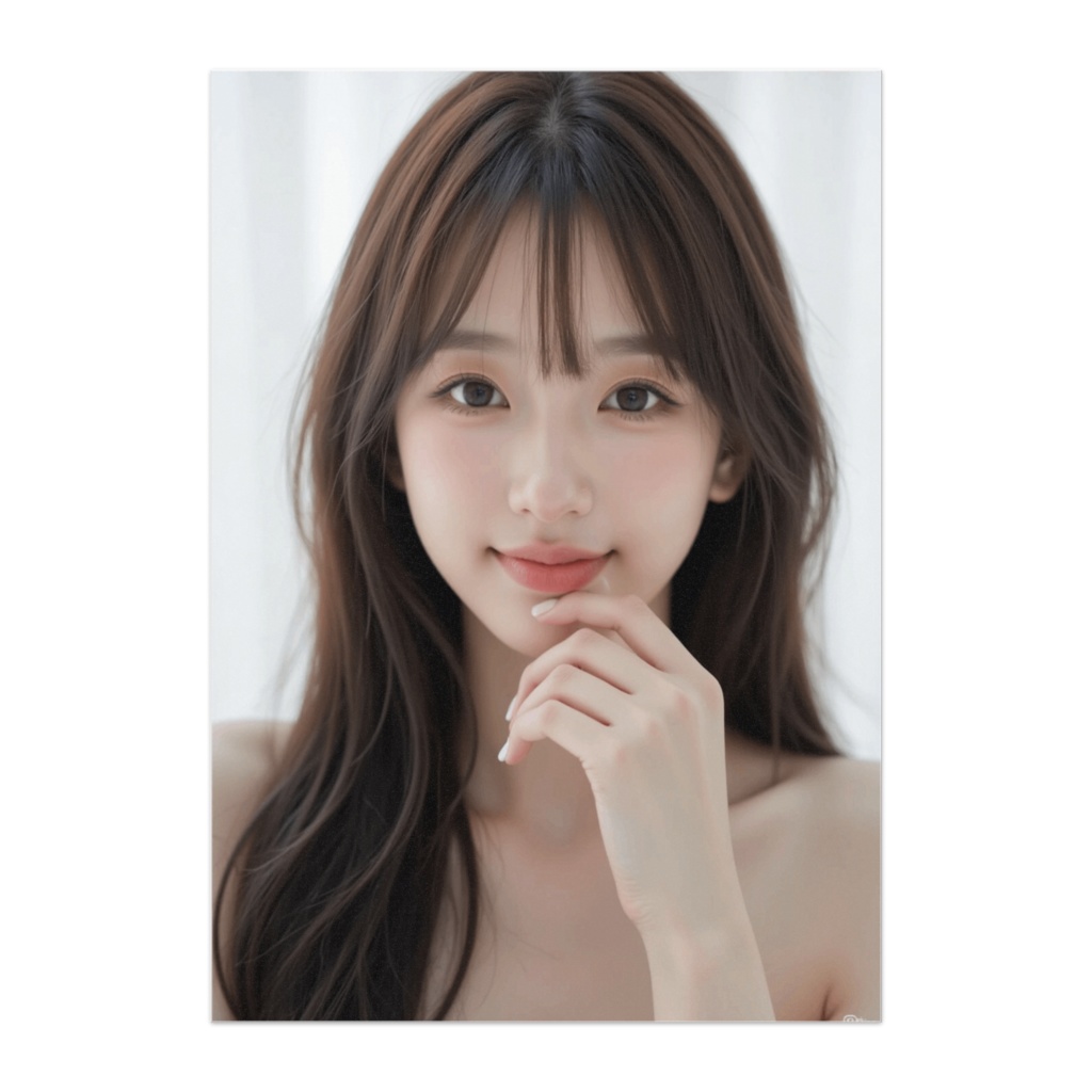 透明感あふれる微笑みポートレート