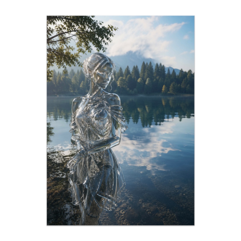 Glass Silence Reflection ― 水面に溶ける透明の余韻