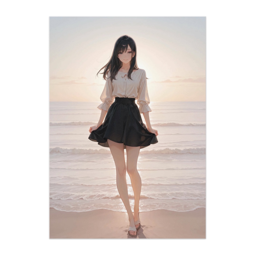 夕暮れの静かな余韻