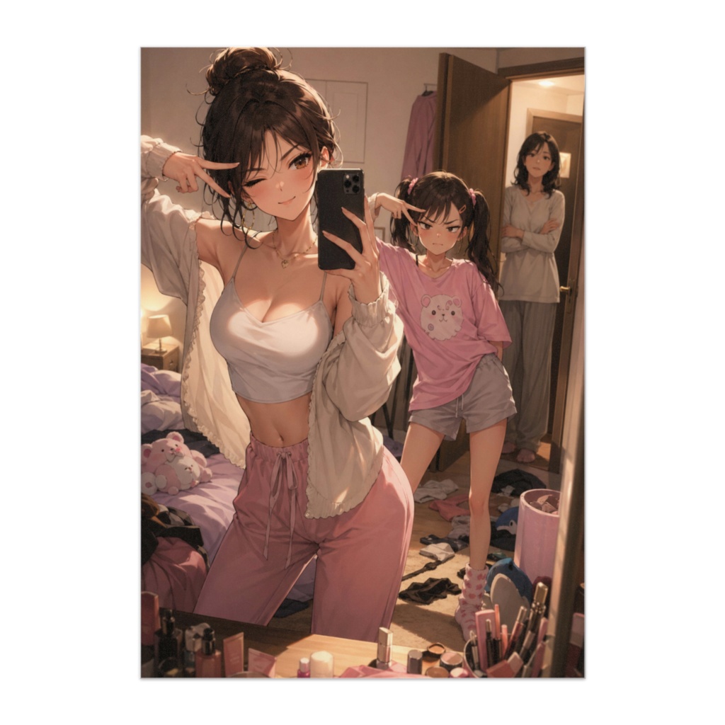 気づいてない主人公①｜妹に完全コピーされている瞬間