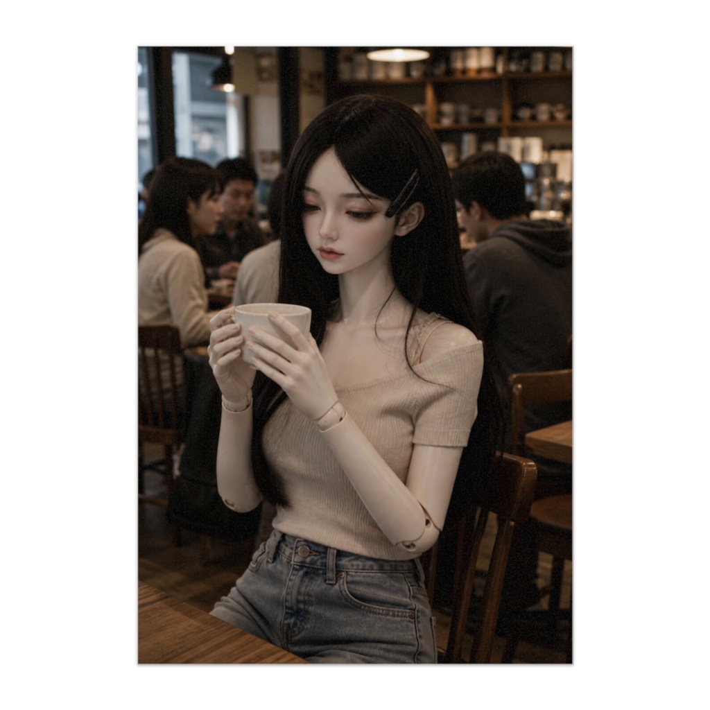 オフモードのぬくもり – カフェドールポートレイト