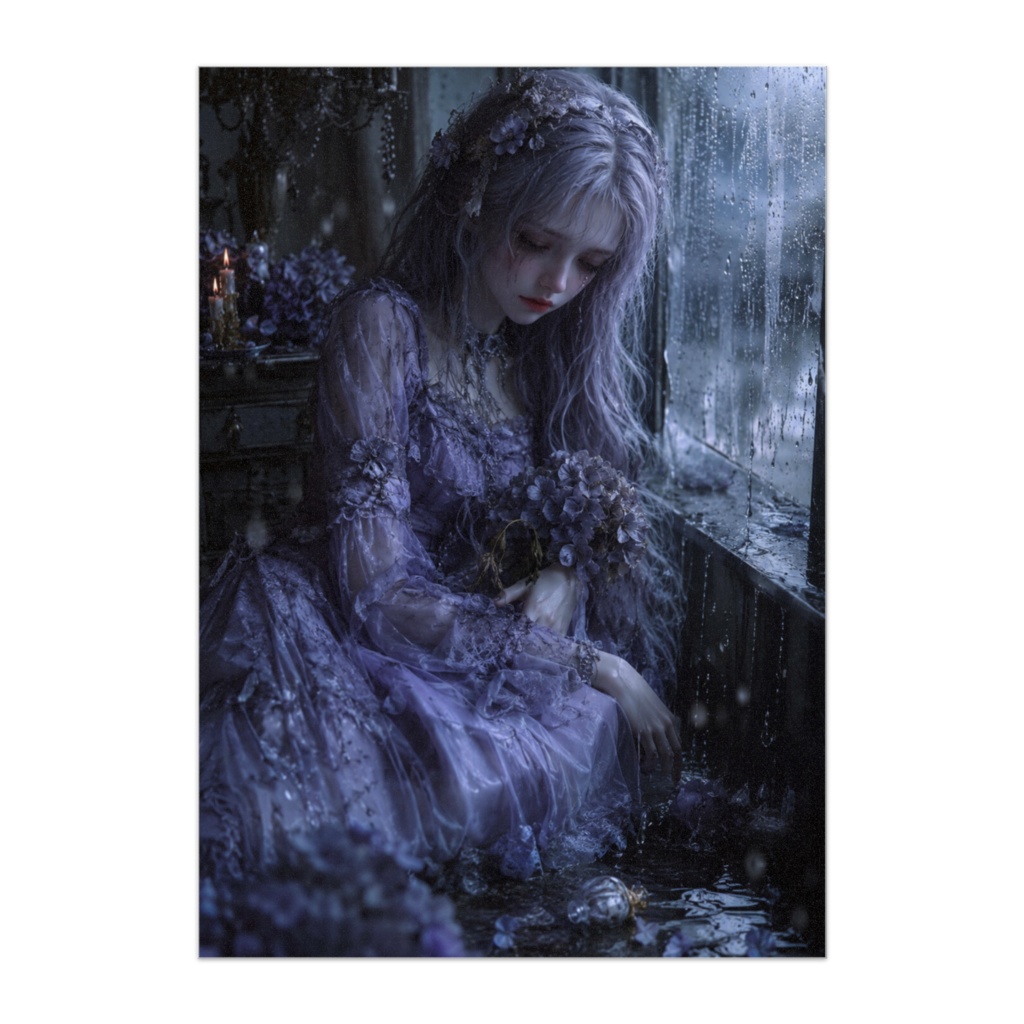 紫陽花の雨葬