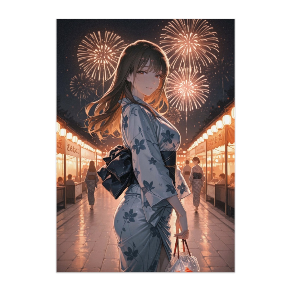 花火の帰り道