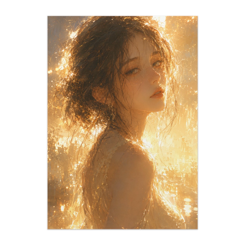 黄金ガラスの幻想少女