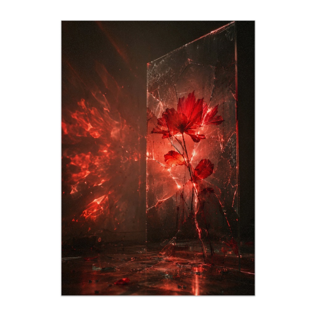 砕けた感情 ― Crimson Fracture Bloom