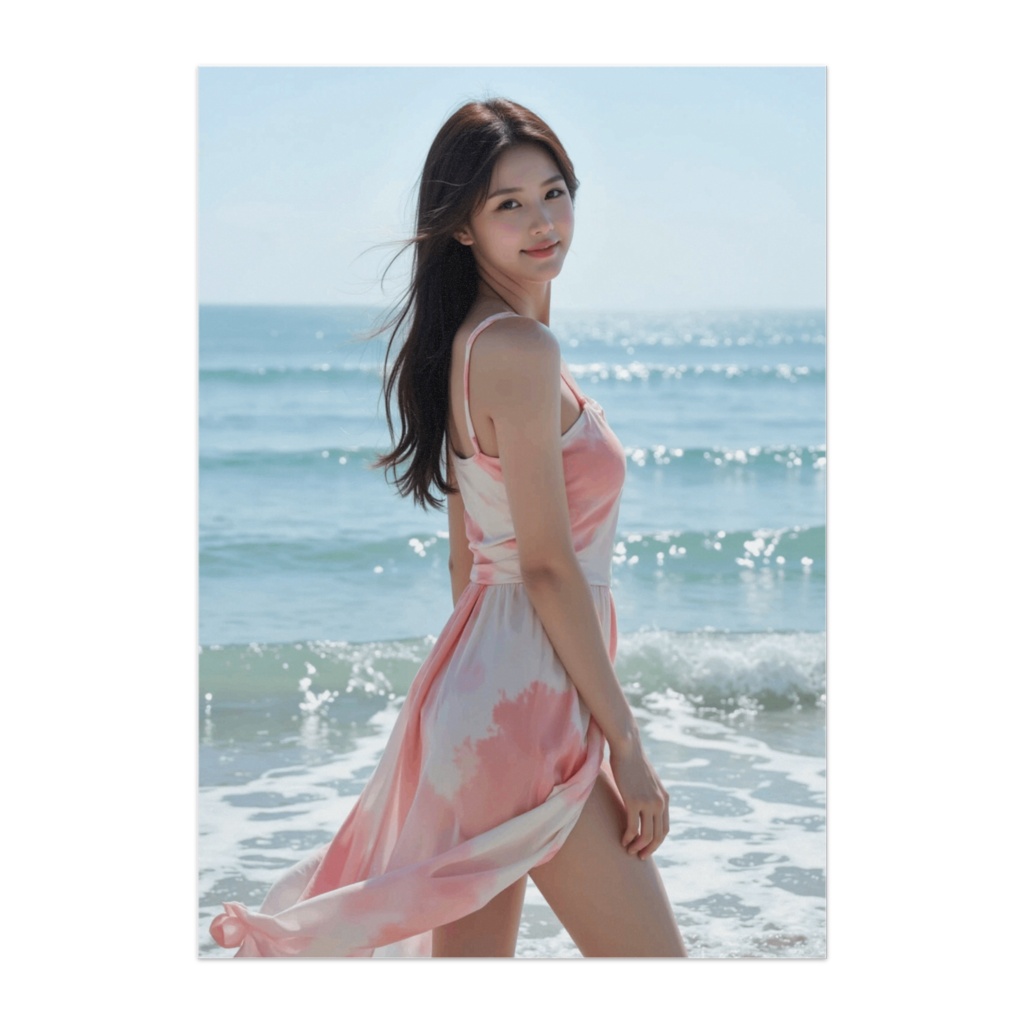 Pink Shorelight Smile