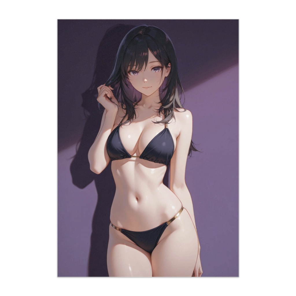ミッドナイトパープル・ビキニガール