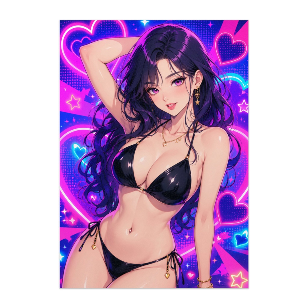 Neon Heart Night