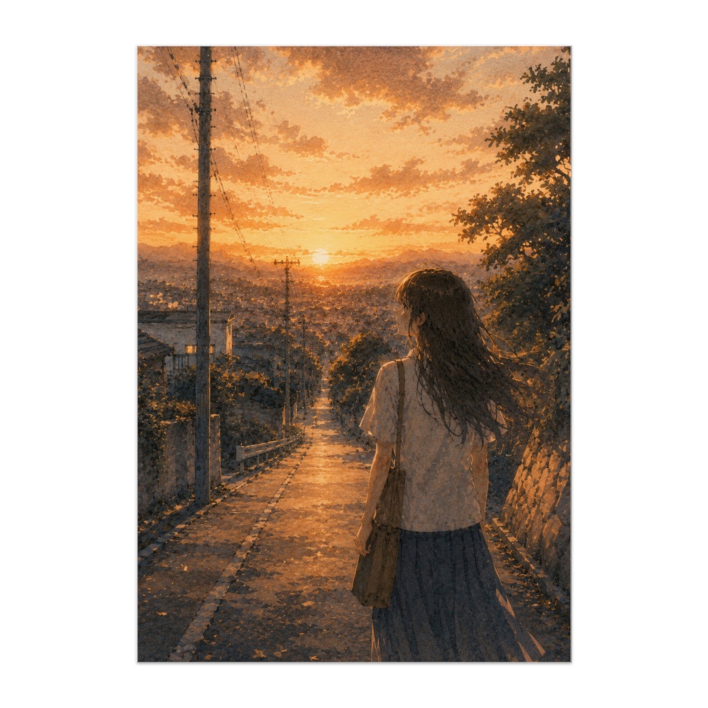 夏の帰り道