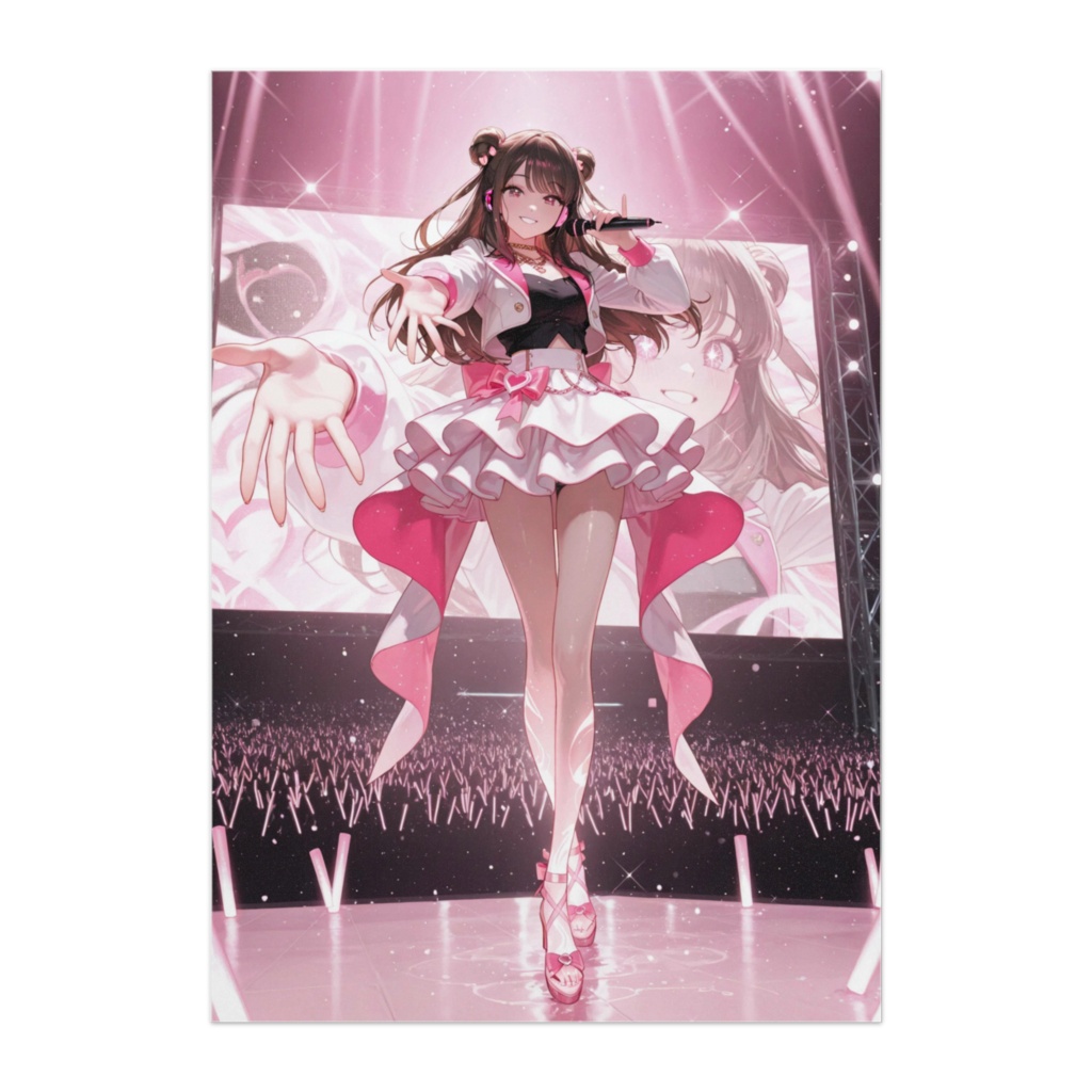 Pink Pop Stage Energy