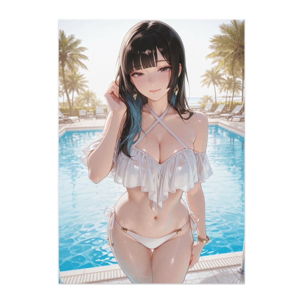 White Breeze Poolside