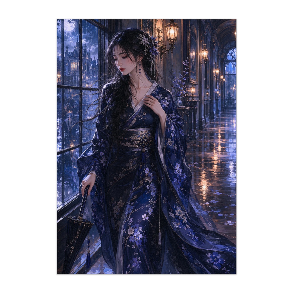 Eastern Gothic Elegance Ⅴ ― Moonlit Rain Corridor ―