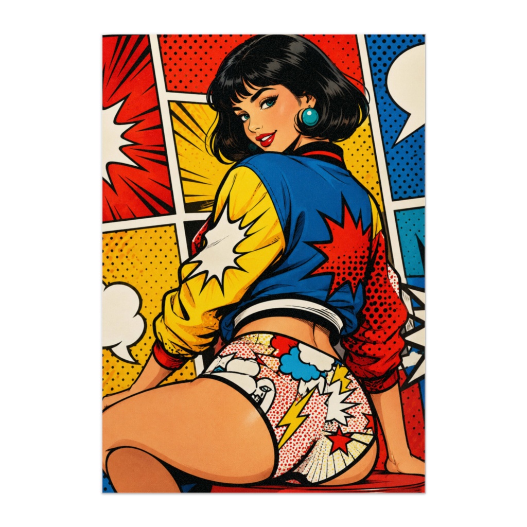 DOT COMIC POP HEROINE