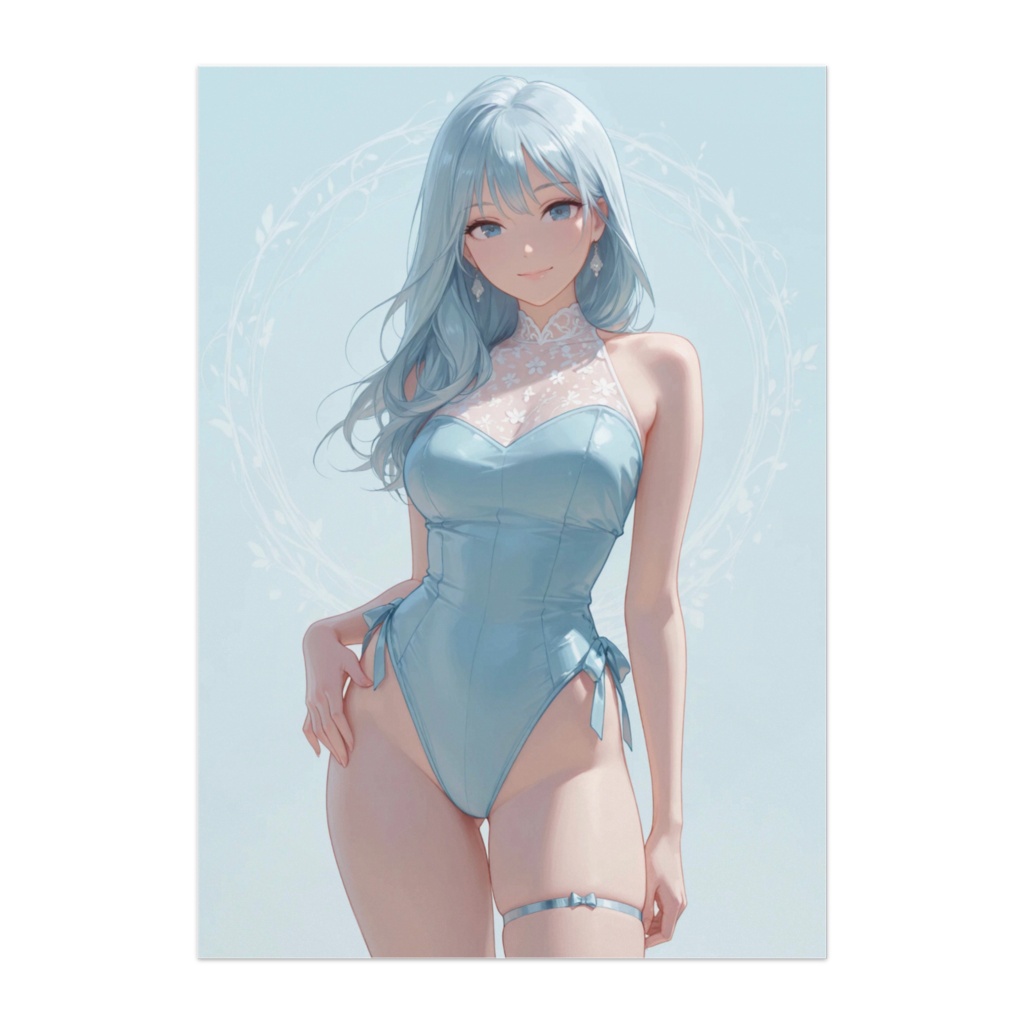 蒼の透明感
