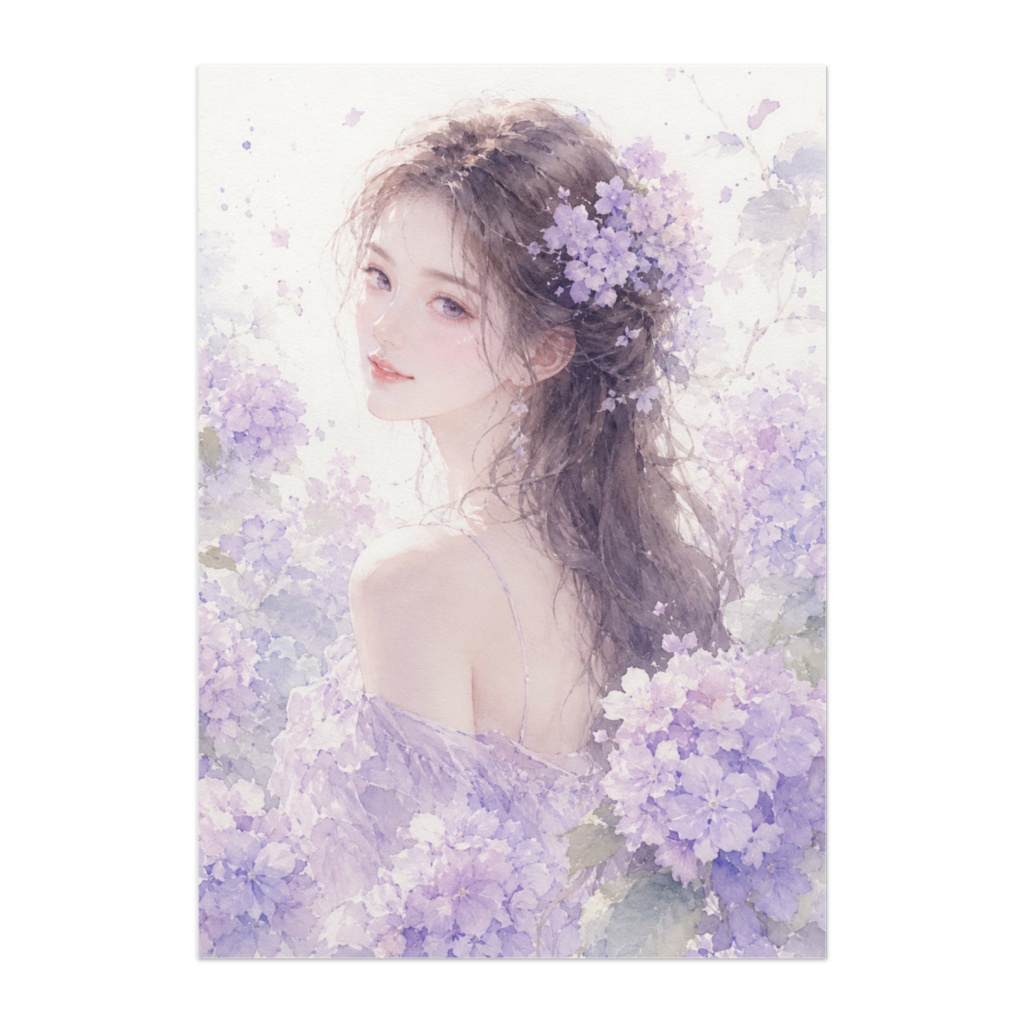 ダンスパーティーの少女 ― 紫陽花のワルツ