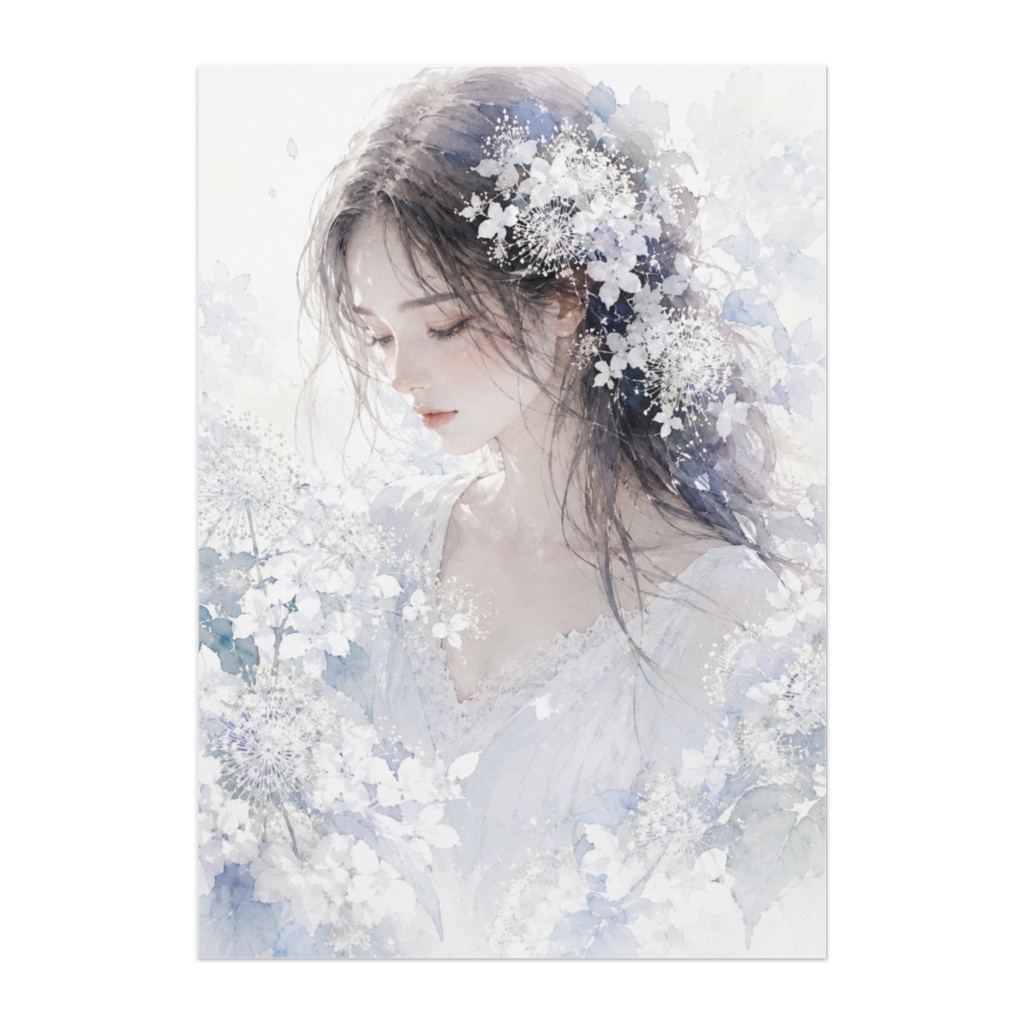 墨田の花火の少女 ― 白き余韻