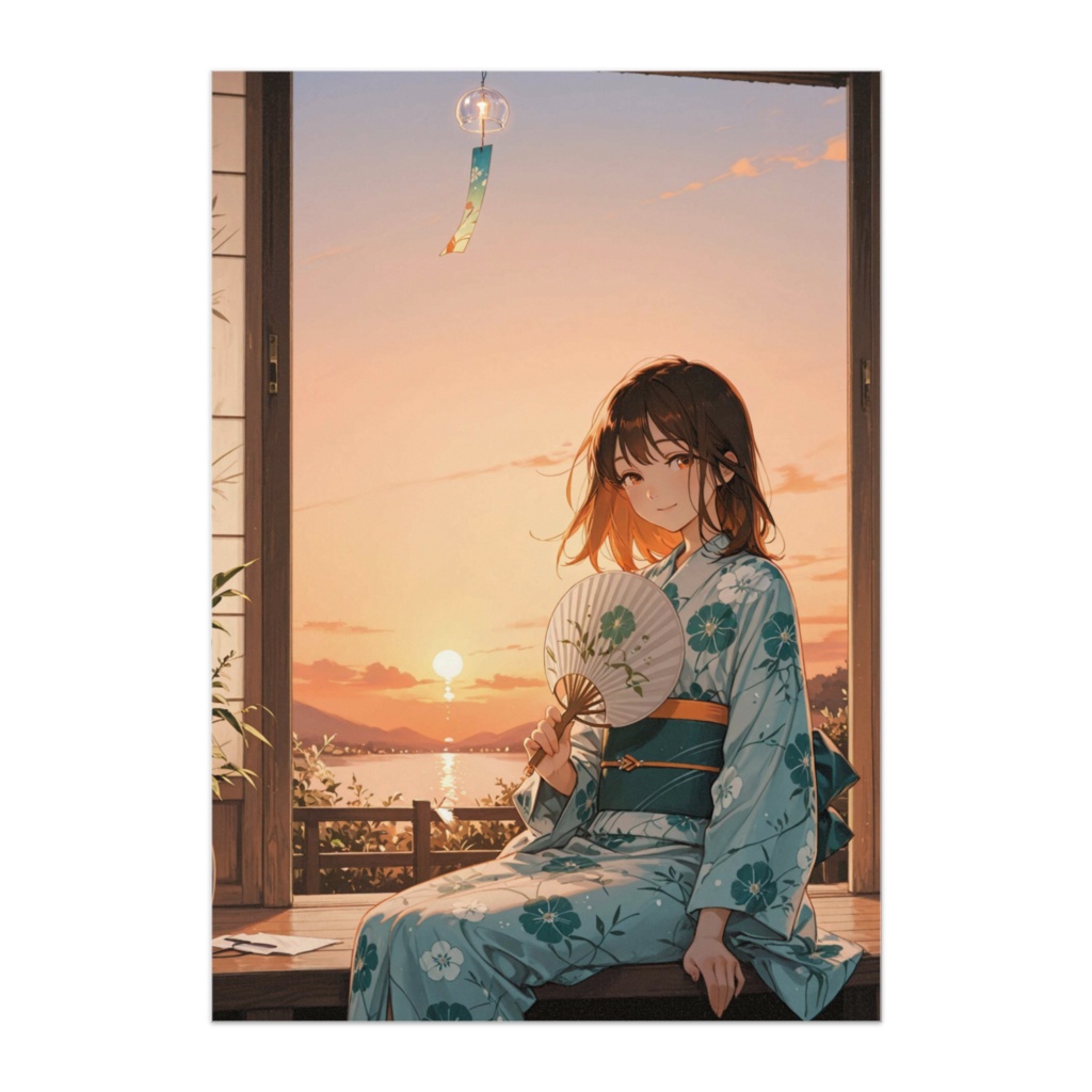 夕暮れの涼風