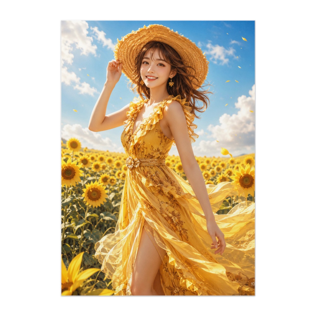 Sunflower Yellow Summer Dream