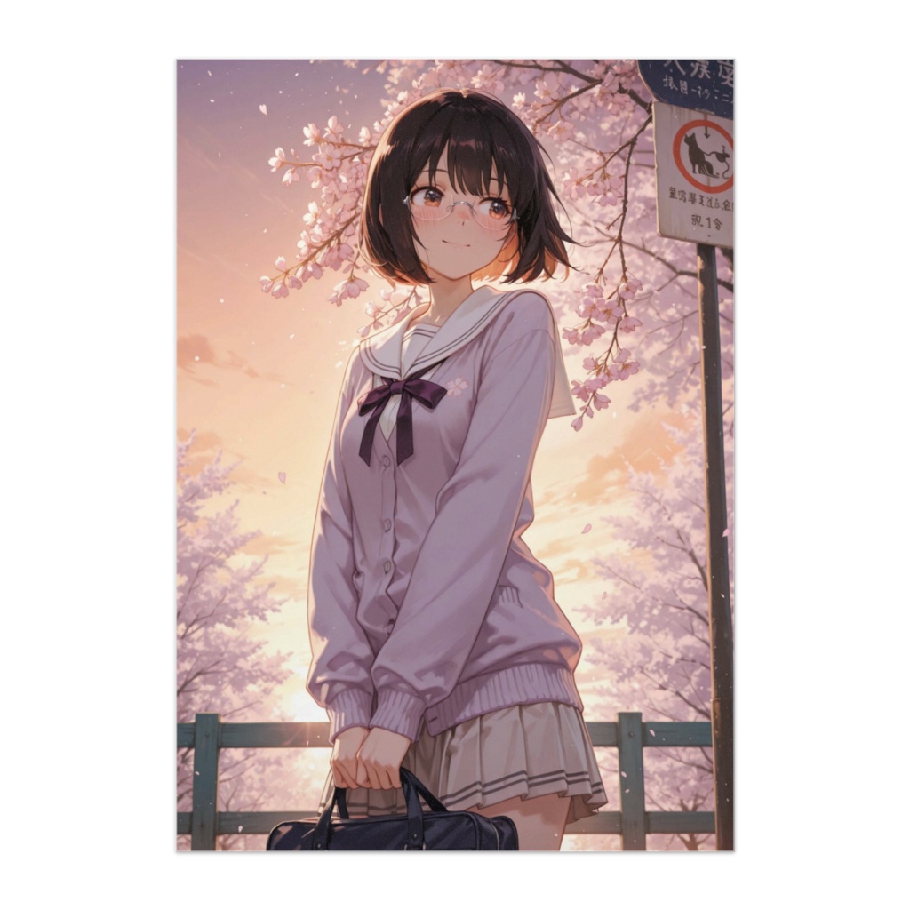 夕暮れの帰り道