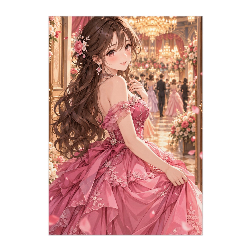 AT THE BALLROOM DOOR｜舞踏会の扉の前で