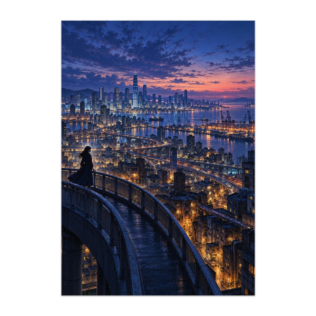 BLUE HOUR OVERPASS｜夜明けを待つ歩道橋