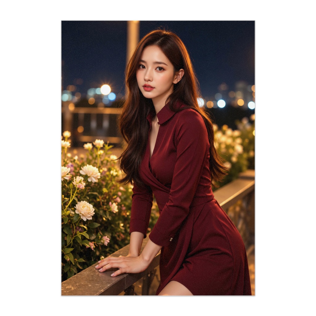 花咲く夜のテラス｜VELVET EVENING