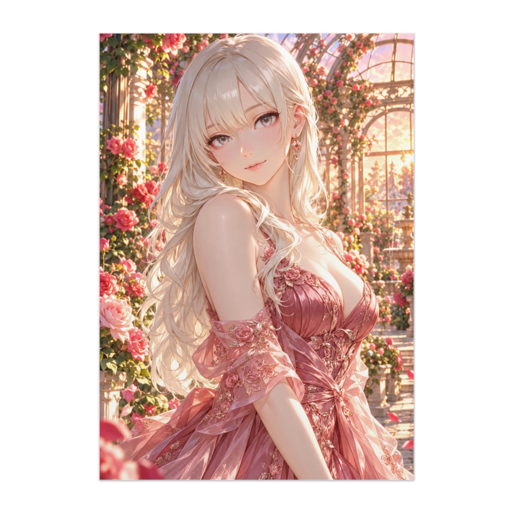 ROSE GLASS GARDEN｜薔薇の温室と白銀のミューズ