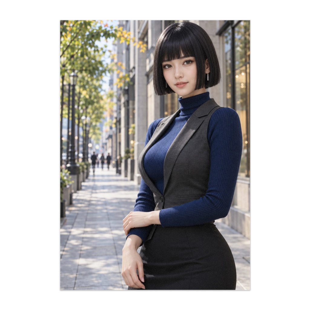 都会の青い余韻｜URBAN BLUE POISE