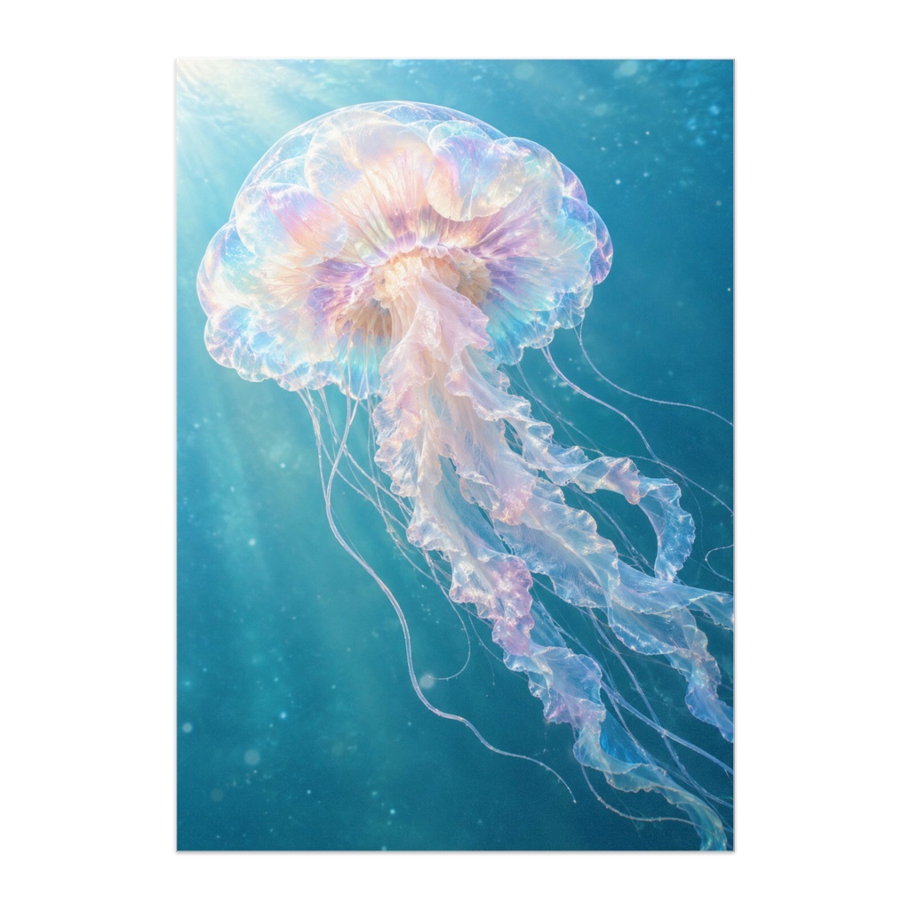 OPAL BLOOM｜オパールの花 — 真珠色に透ける幻想クラゲ