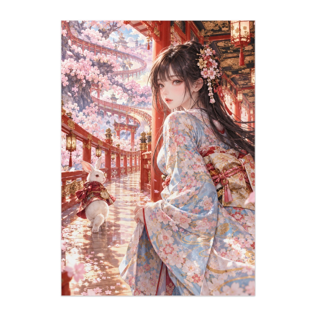 白兎を追う、桜の回廊|和の迷宮夢譚Ⅰ