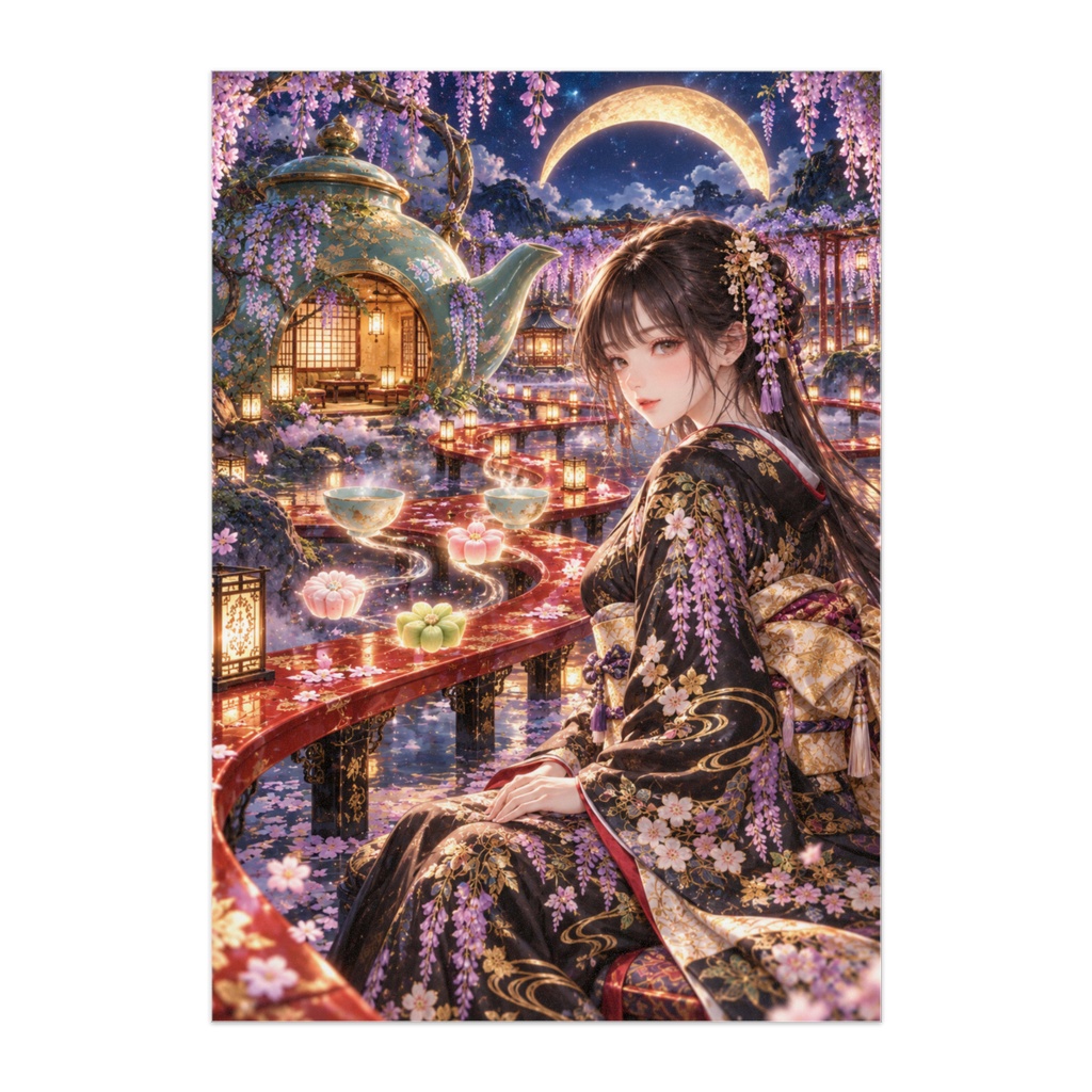 終わらない、月夜のお茶会｜和の迷宮夢譚Ⅱ