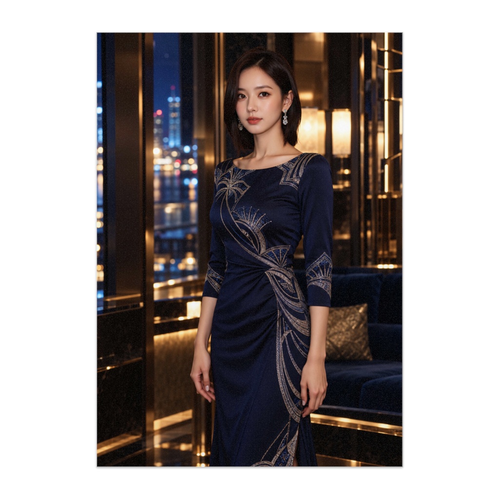 銀彩の夜景｜MIDNIGHT DECO