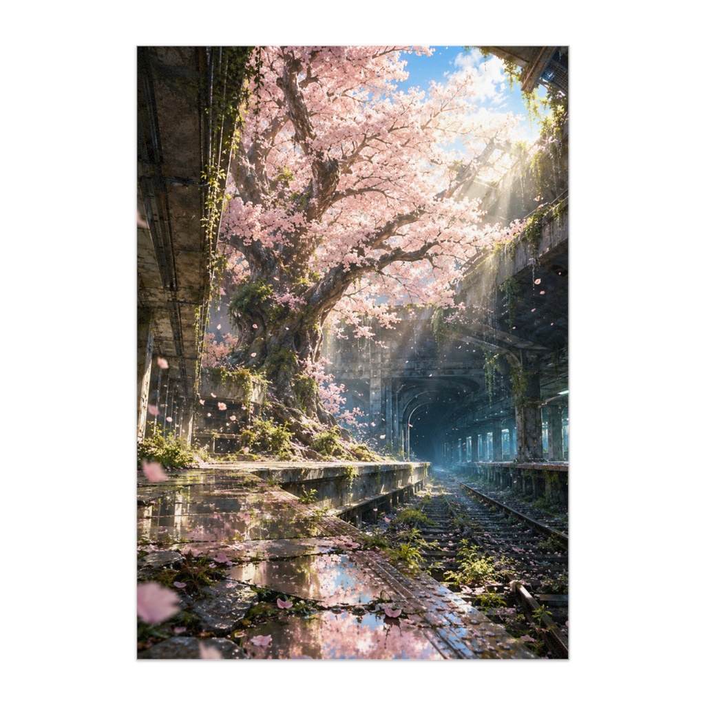 THE LAST BLOOM｜廃駅に咲く最後の桜