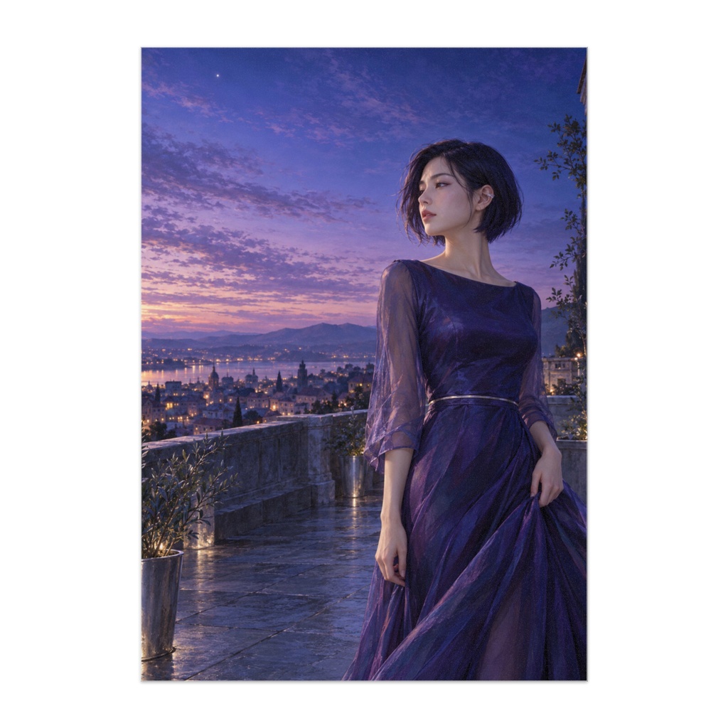 VIOLET HOUR｜青紫の街に夜が降りる