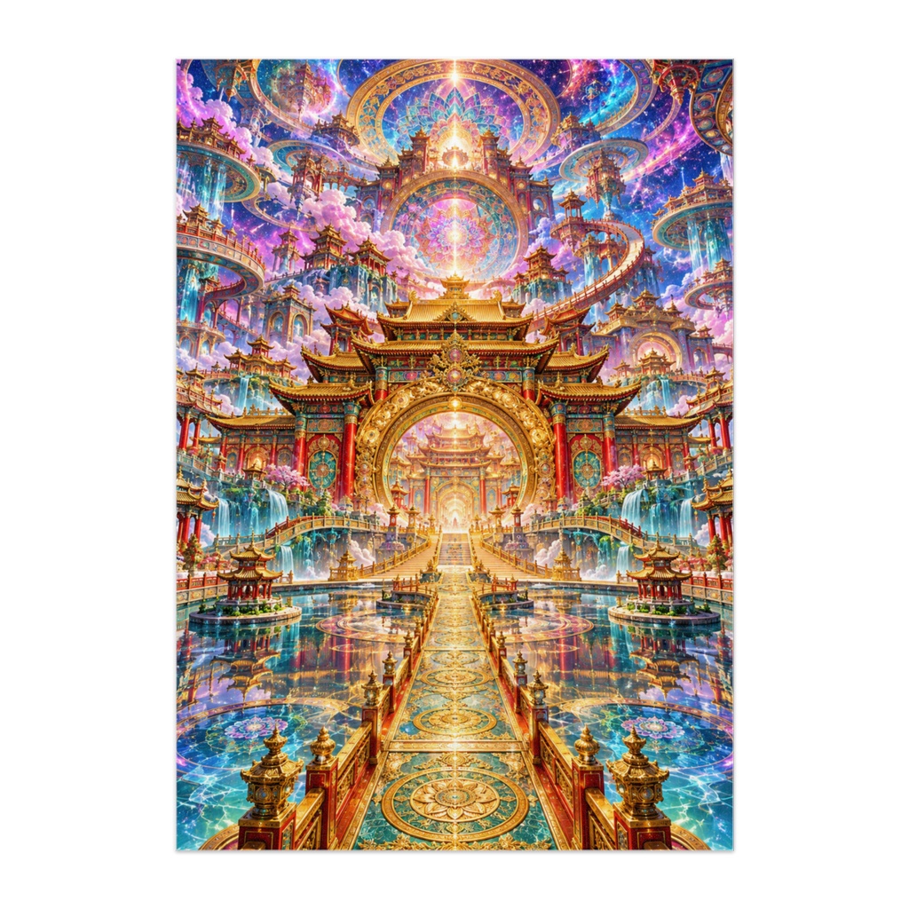 紫禁城の迷宮 — FORBIDDEN KALEIDOSCOPE｜極彩色の天空宮殿・幻想建築アート