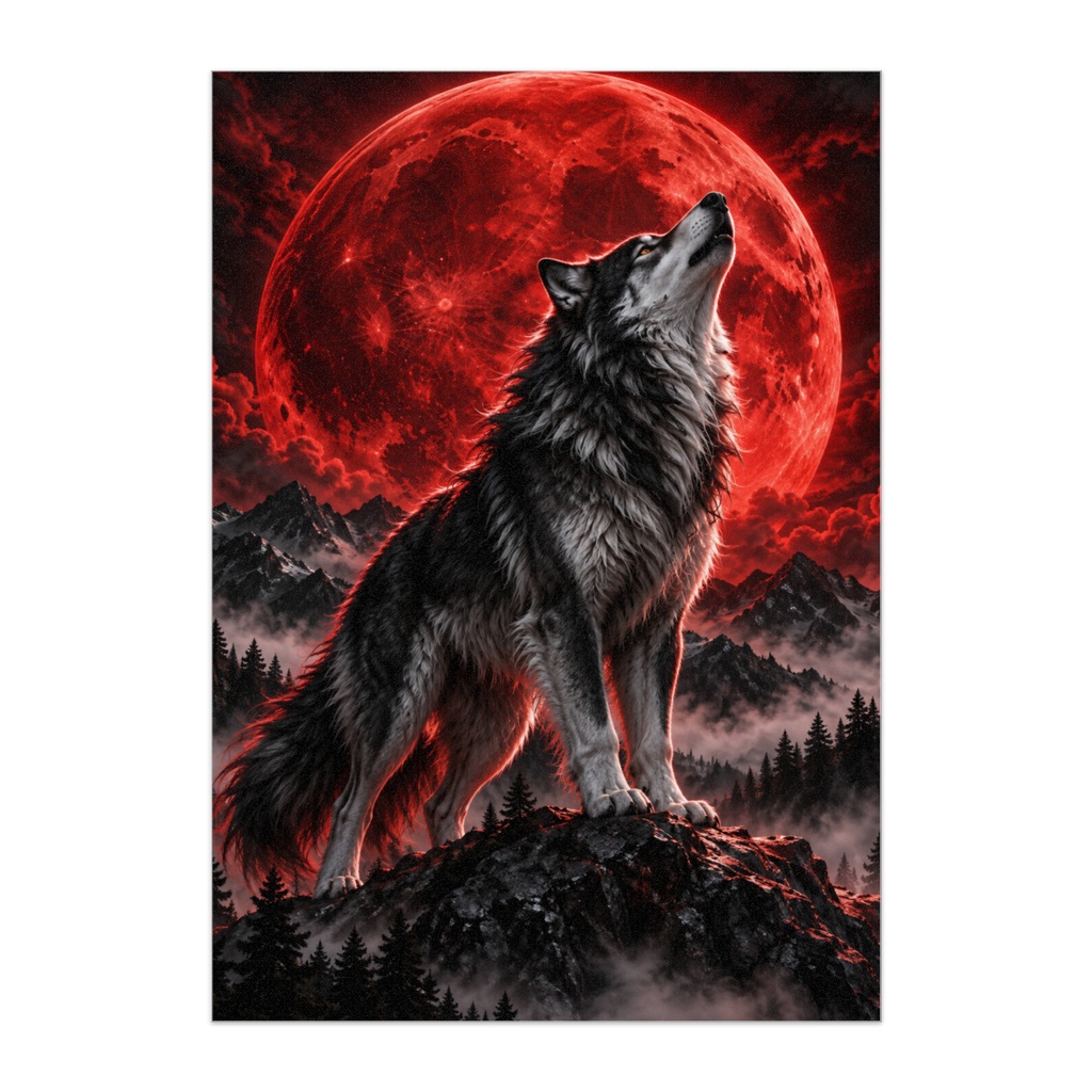 CRIMSON WOLF — 紅月の孤狼