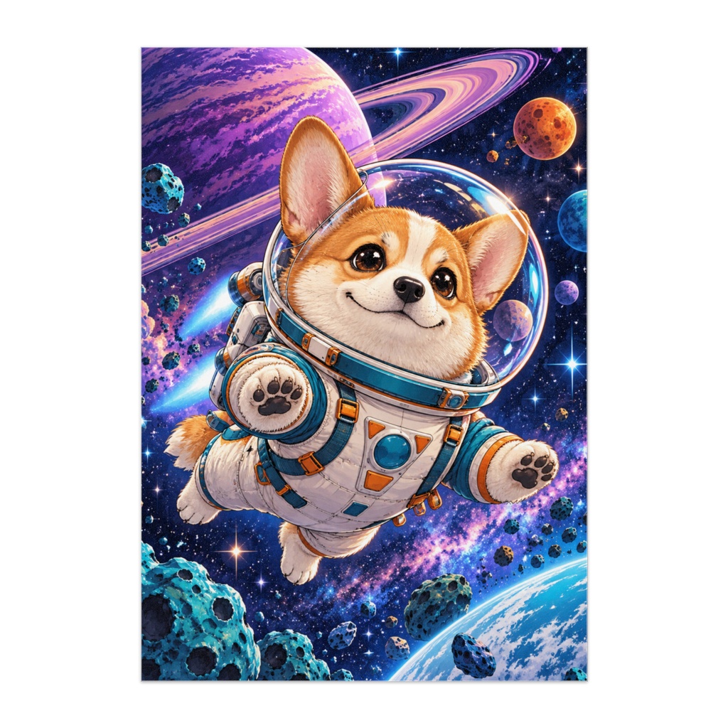 SPACE CORGI — 宇宙飛行士コーギー